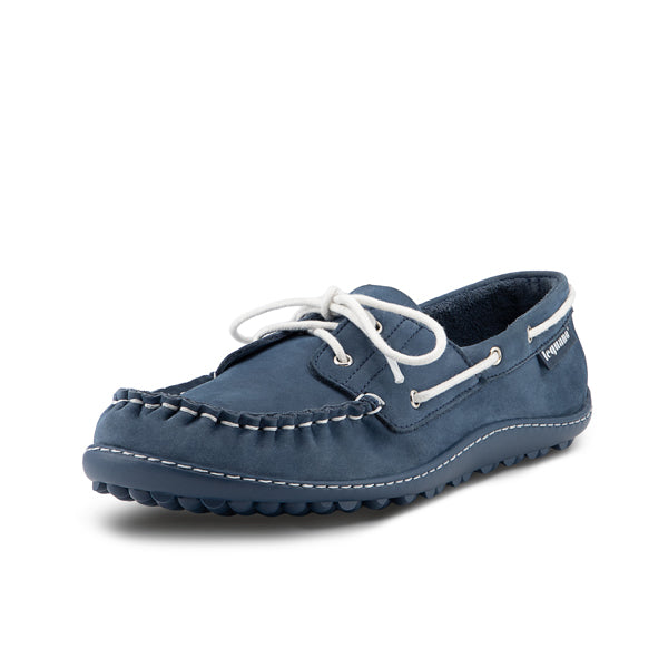 Leguano Barfussschuhe Morecassin Blau