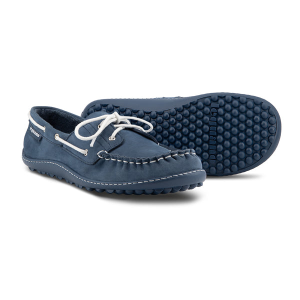 Leguano Barfussschuhe Morecassin Blau