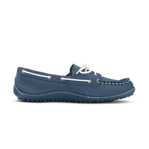 Leguano Barfussschuhe Morecassin Blau