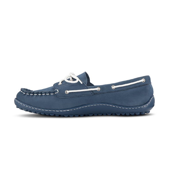 Leguano Barfussschuhe Morecassin Blau