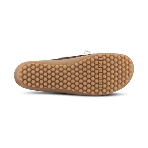 Leguano Barfussschuhe Morecassin Mokka