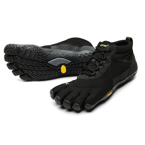 Vibram Fivefingers V-Trek Insulated Barfussschuhe Schwarz (Winterschuhe)