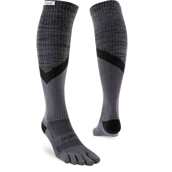 Injinji Zehensocken Trail OTC Granite