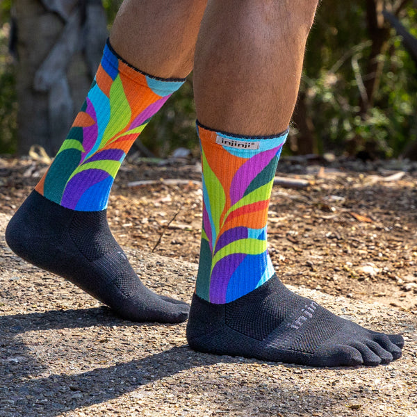 Injinji Trail MDW Crew Verdure
