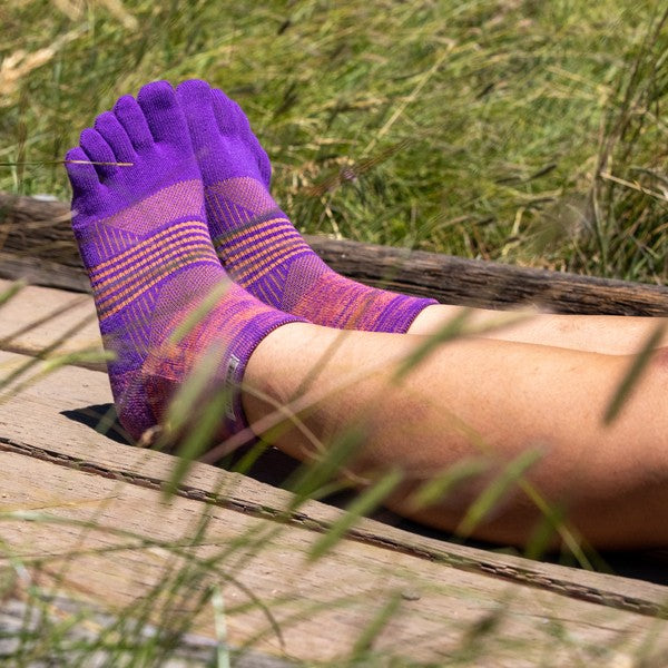 Injinji Trail Damen MDW Mini-Crew - Zehensocken Jupiter