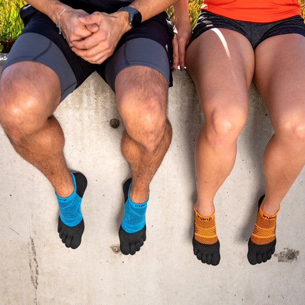 Injinji Damen Run Lightweight No-Show Tiger