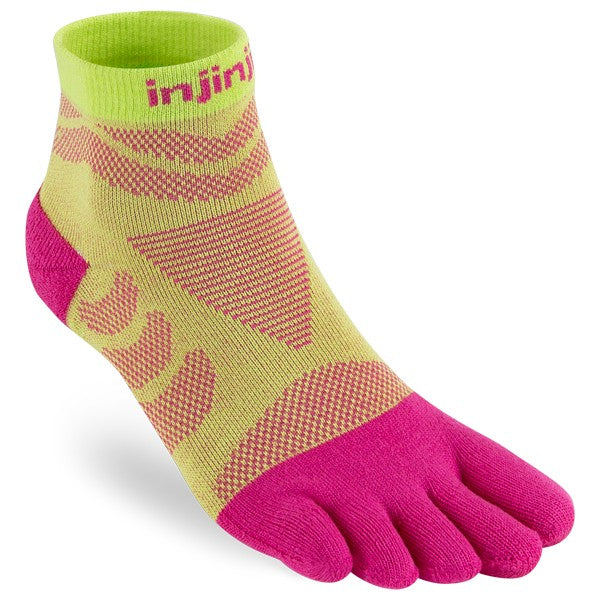 Injinji Damen Ultra Run Mini-Crew Melon