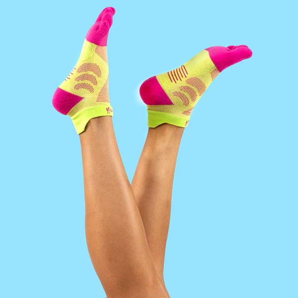 Injinji Damen Ultra Run No-Show Melon