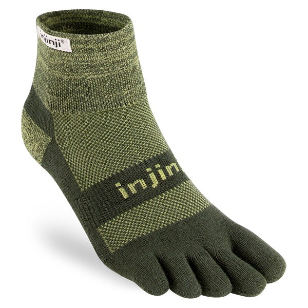Injinji Trail Mini-Crew Zehensocken Herb