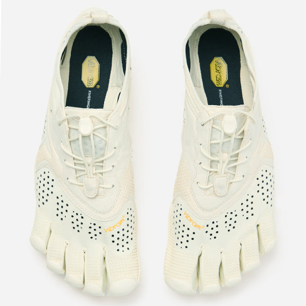 Vibram Fivefingers V-Run - Barfussschuhe Total Ivory