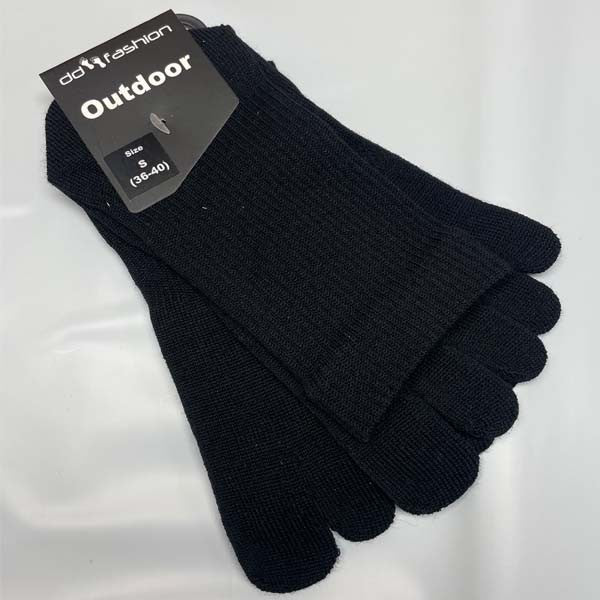 Outdoor Zehensocken mit Wolle