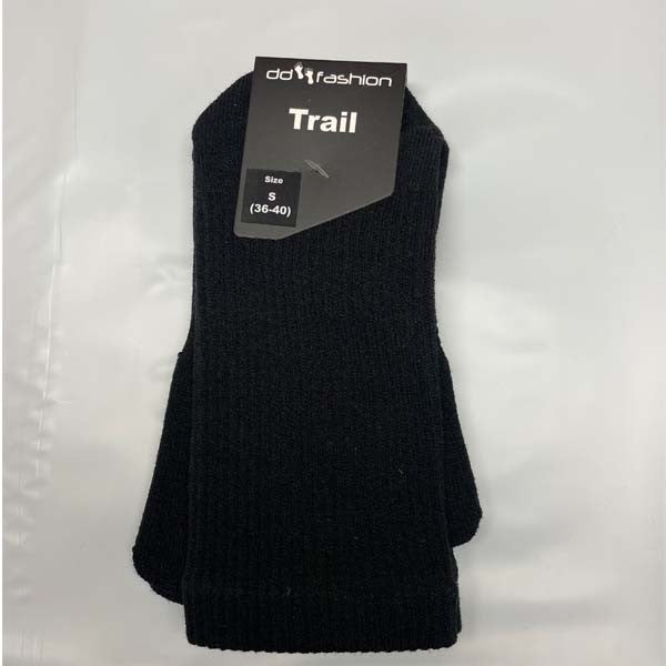 Trail Zehensocken Schwarz