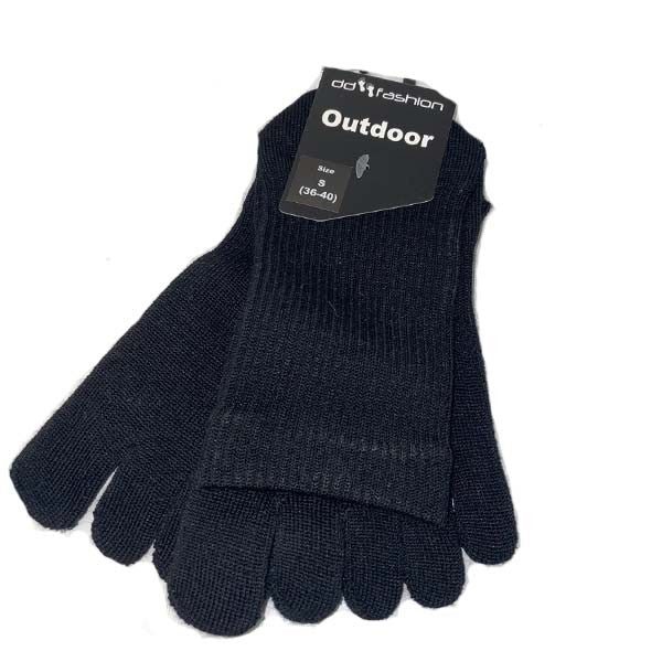 Outdoor Zehensocken mit Wolle