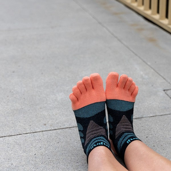 Injinji Damen Ultra Run Mini-Crew Tide