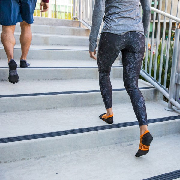 Injinji Damen Run Lightweight No-Show Tiger