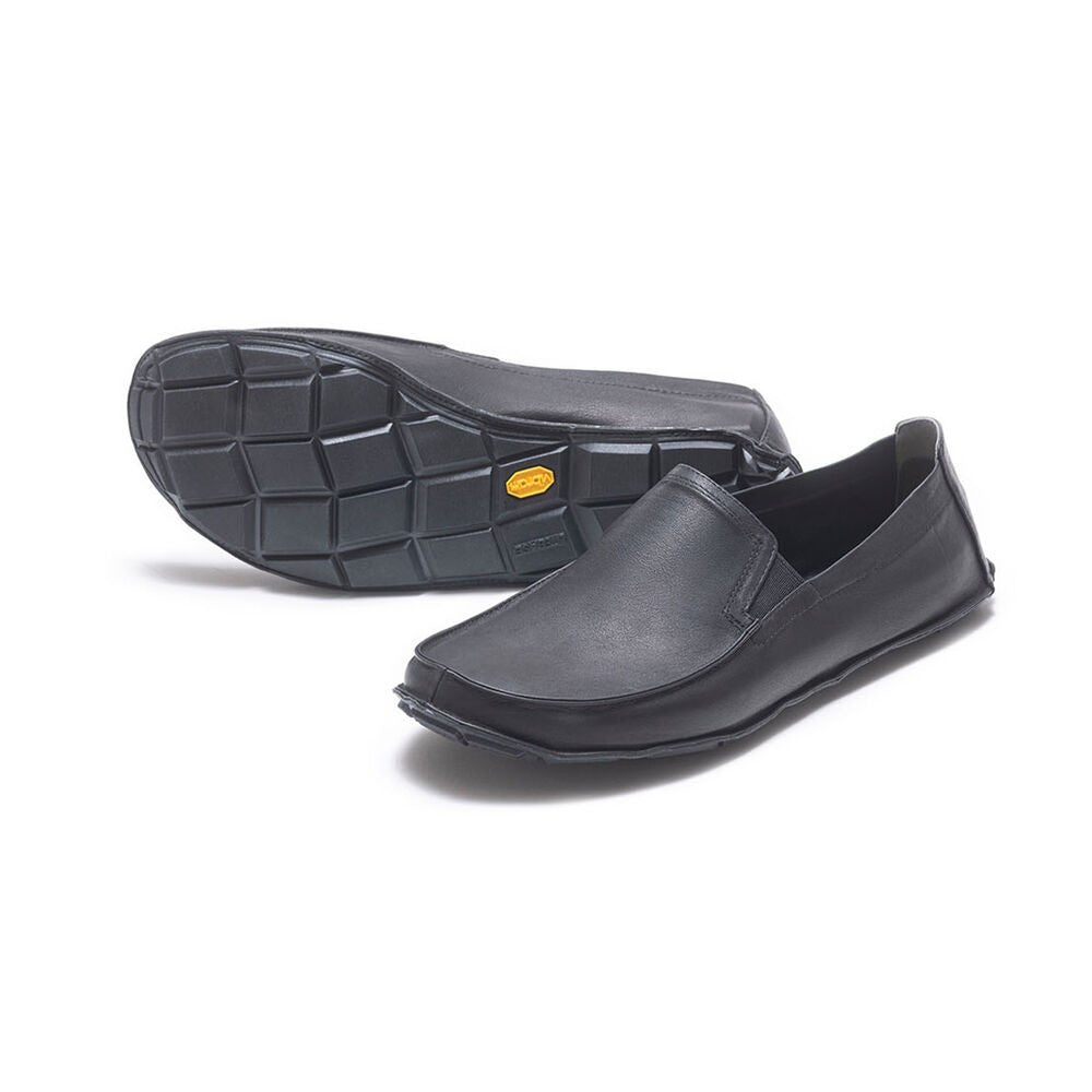 Vibram One Quarter Miura Leder Schwarz
