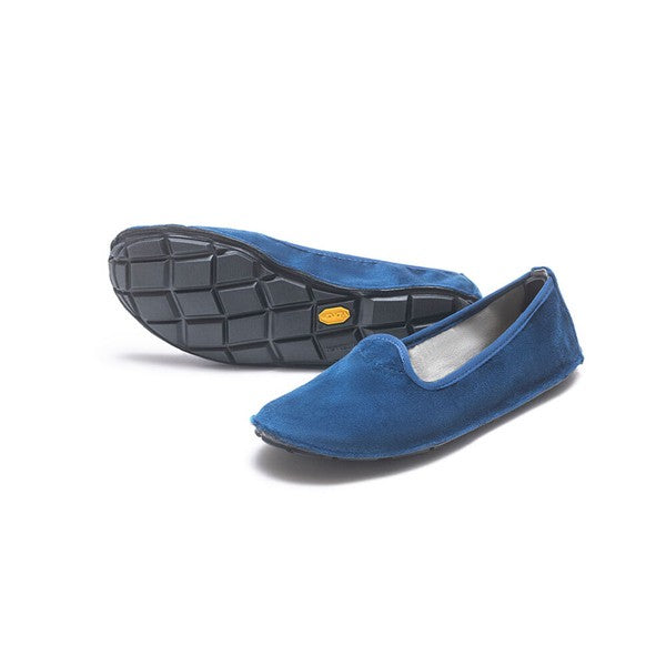 Vibram One Quarter Slip-on Damen Velvet Blau/Schwarz