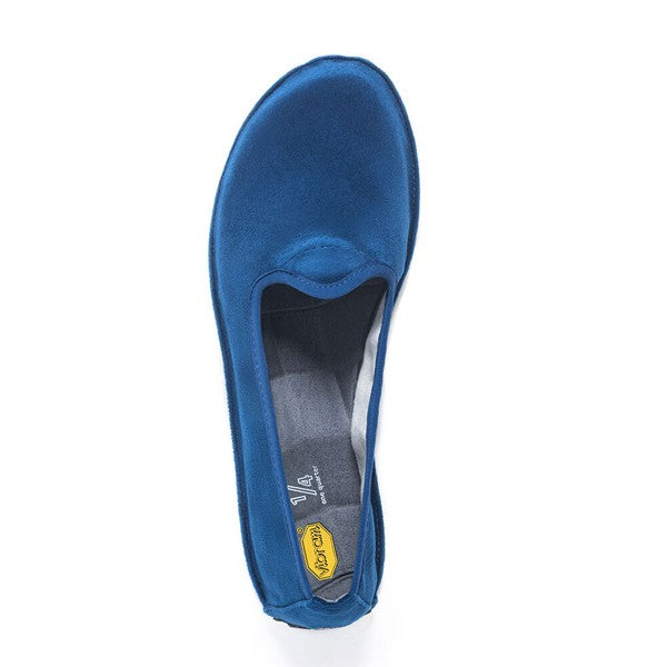 Vibram One Quarter Slip-on Damen Velvet Blau/Schwarz