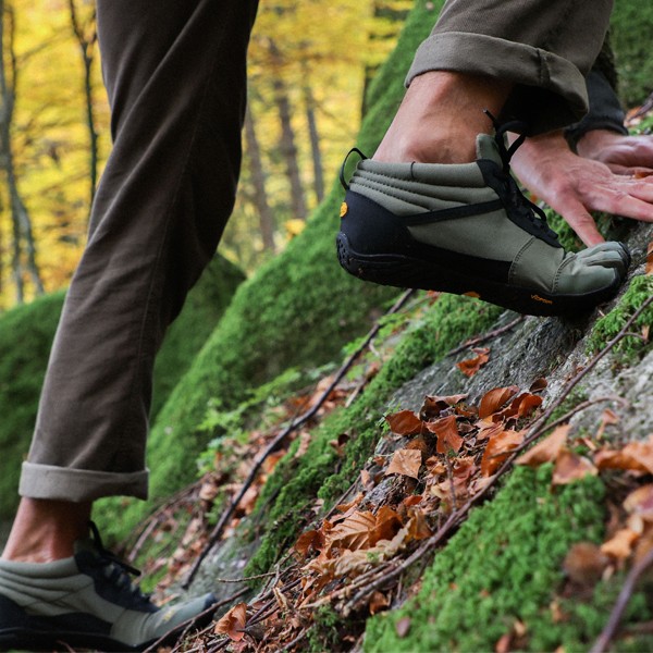 Vibram V-Trek Chaussures minimalistes isolées Olive/Noir