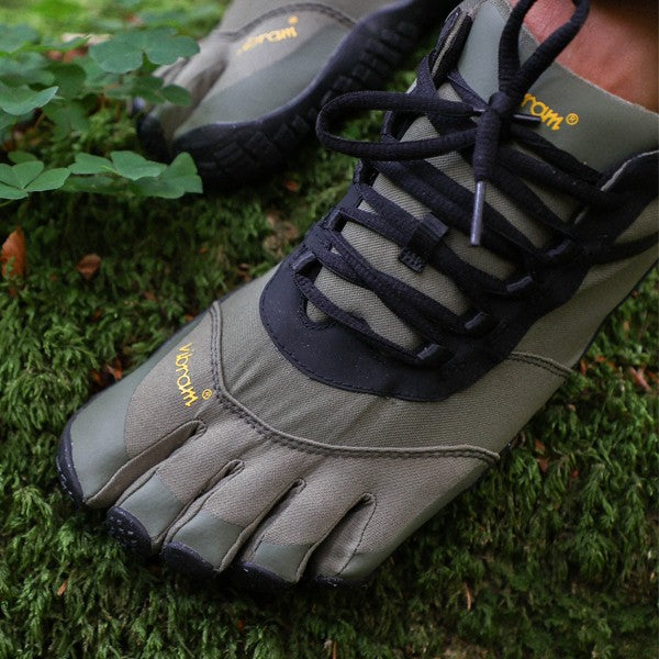 Vibram V-Trek Chaussures minimalistes isolées Olive/Noir