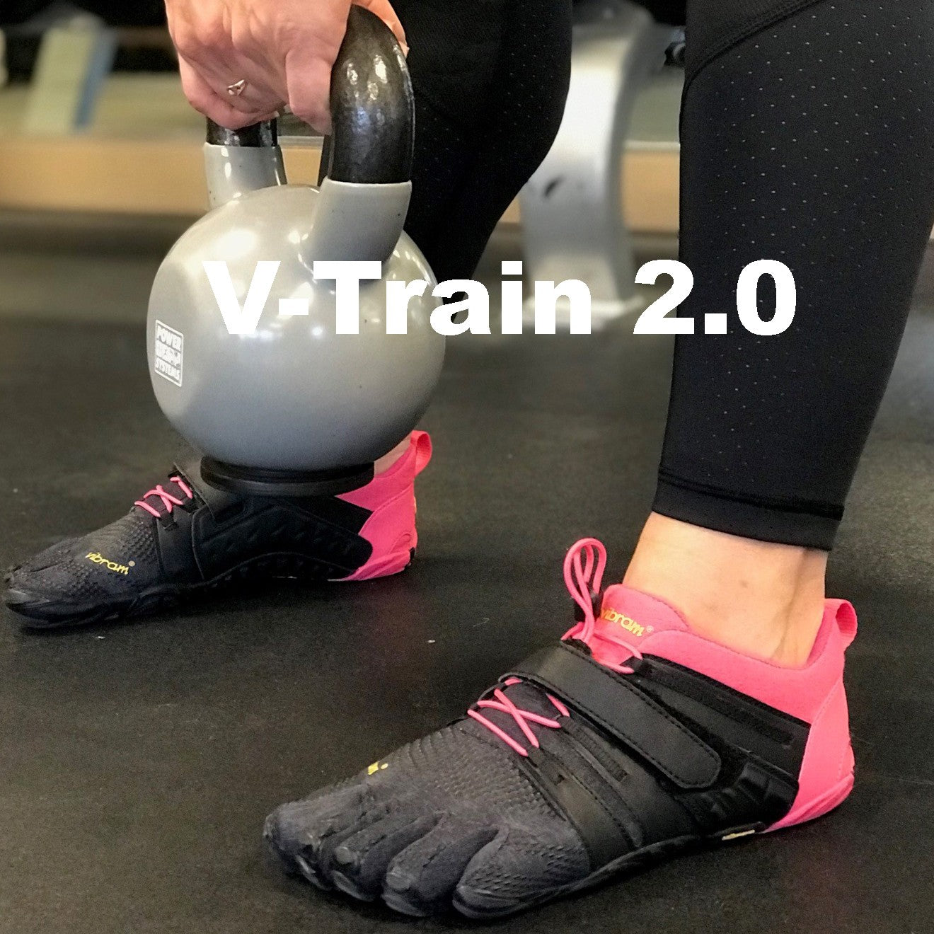 Vibram FiveFingers V-Train 2.0 Damen Schwarz/Rosa
