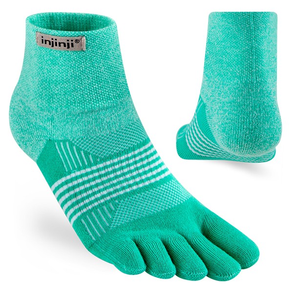 Injinji Zehensocken Dames Trail MDW Mini-Crew Frost