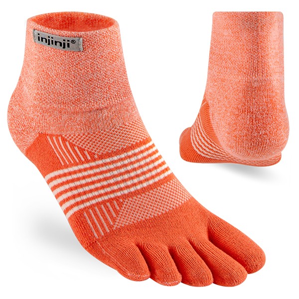 Injinji Damen Trail MDW Mini-Crew Geranium