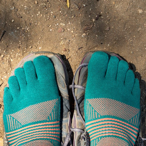 Mini-chemise de trail pour femmes Injinji Tidepool