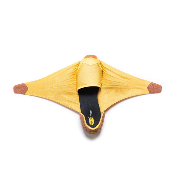 Vibram Furoshiki Ecofree - Chaussures minimalistes pour femmes, couleur moutarde 