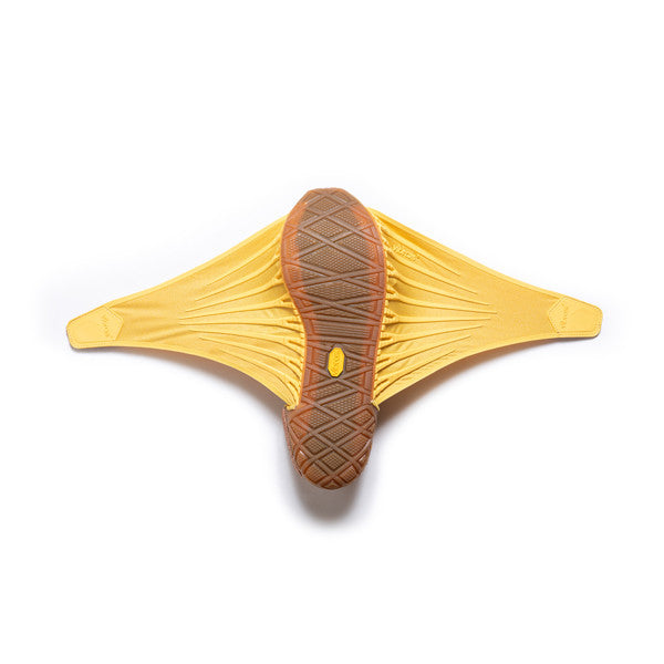 Vibram Furoshiki Ecofree - Chaussures minimalistes pour femmes, couleur moutarde 