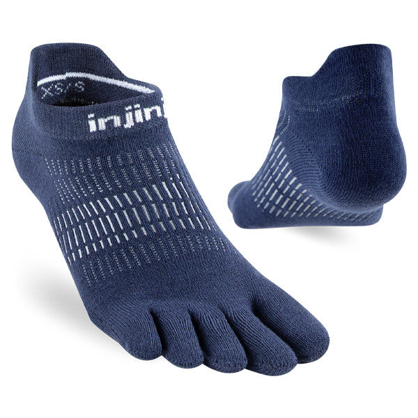 Injinji Women's Run Lightweight No-Show Navy