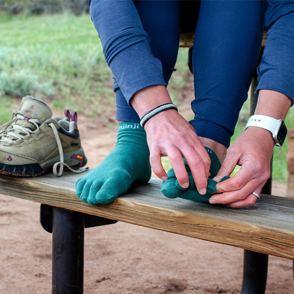 Injinji Liner Mini-Crew - Zehensocken Agave