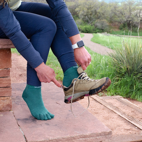 Injinji Liner Mini-Crew - Zehensocken Agave