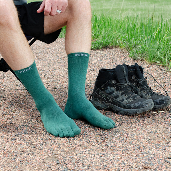 Injinji- Liner Crew - Agave