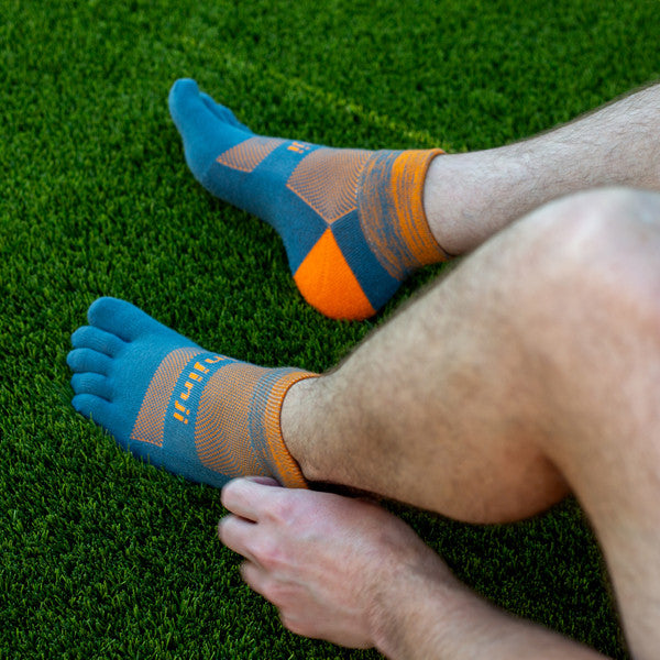 Injinji Trail MIni-Crew Zehensocken Wave