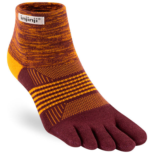 Injinji Damen Trail MIni-Crew  Zehensocken Solar