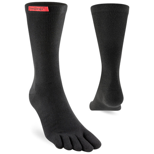 Injinji Sport Crew Schwarz