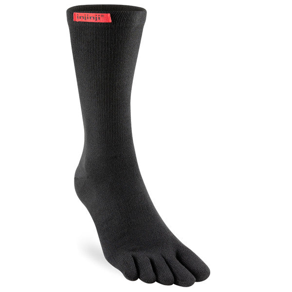 Injinji Sport Crew Schwarz