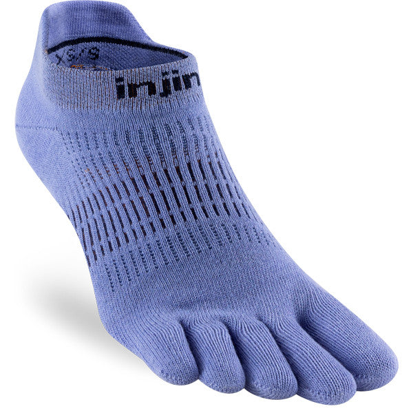 Baskets invisibles légères Injinji pour femmes, lilas
