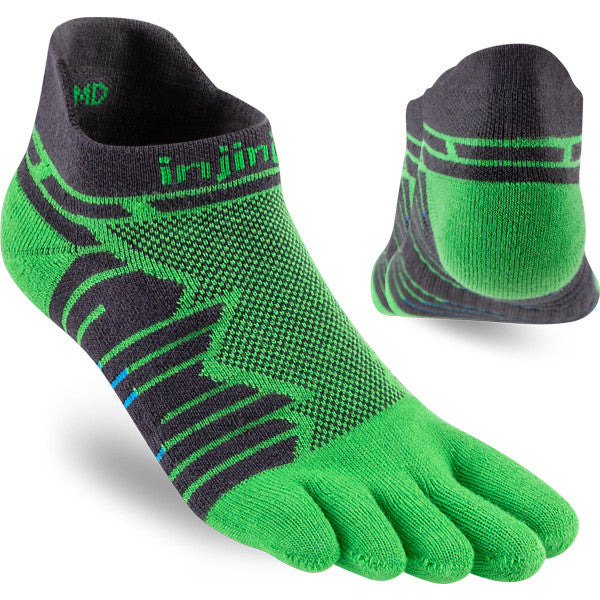 Injinji Ultra Run No-Show Emerald