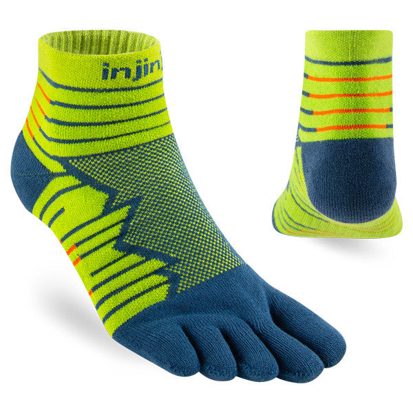 Injinji Ultra Run Mini-Crew Moss