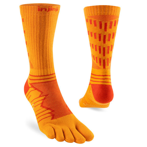 Injinji Ultra Run Crew Desert Orange