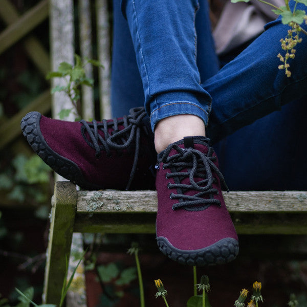 Ballop  Barfussschuhe Corso Bordeau