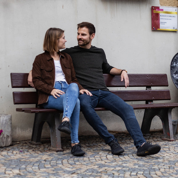 Ballop Corso - Barfussschuhe Grau