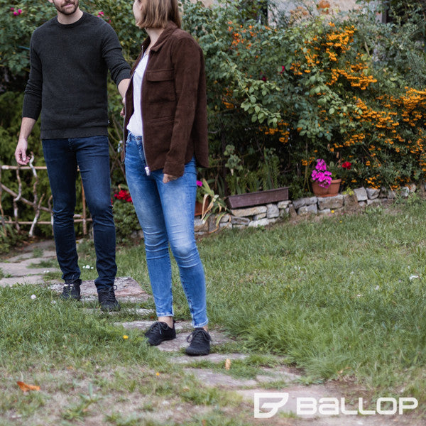 Ballop Corso - Barfussschuhe Grau