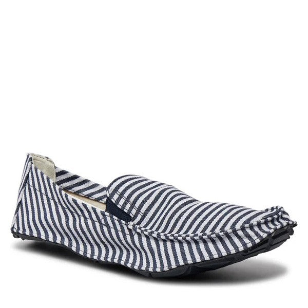 One Quarter Canvas Stripe Blau/Weiss