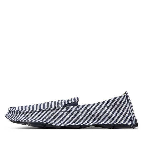 One Quarter Canvas Stripe Blau/Weiss