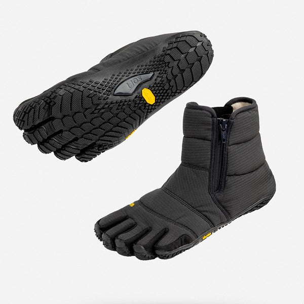 Vibram Fivefingers V-Lynx - Barfussschuhe Schwarz (Winterschuhe)