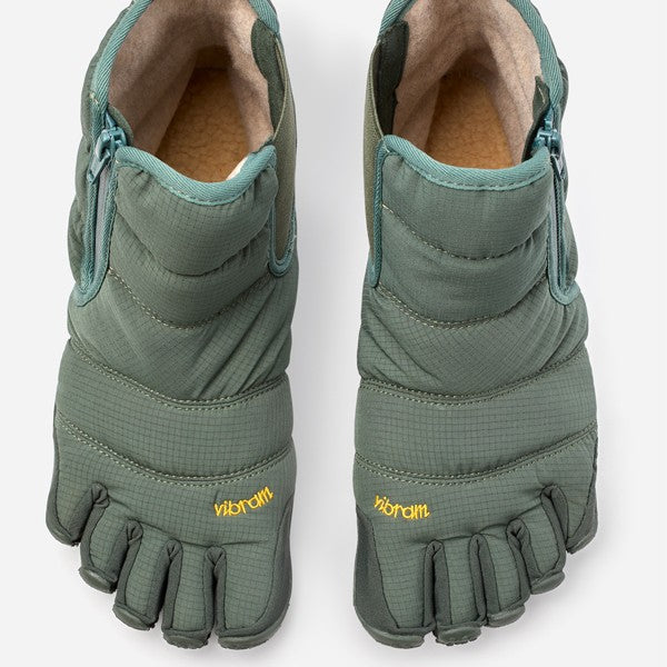 Vibram Fivefingers V-Lynx - Barfussschuhe Silber Grün (Winterschuhe)