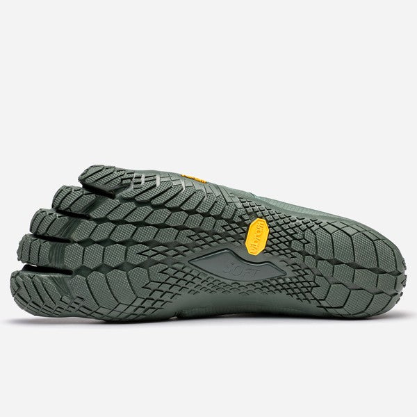 Vibram Fivefingers V-Lynx - Barfussschuhe Silber Grün (Winterschuhe)